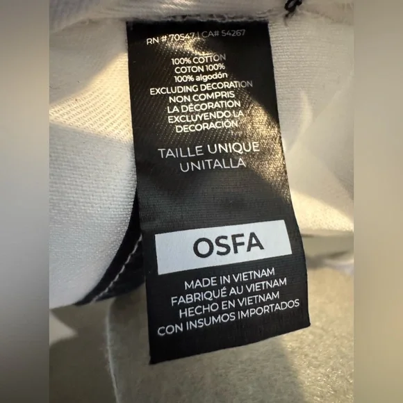 Plain White ‘47 Brand Adjustable Baseball Cap - Picture 9 of 9